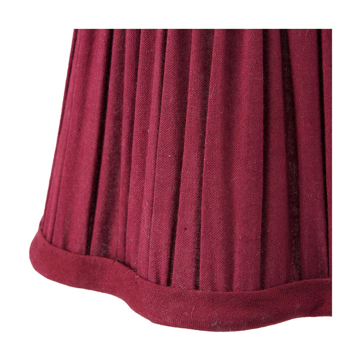 Tatiana Antique Brass Double Wall Light with 2 Mulberry Red Shades