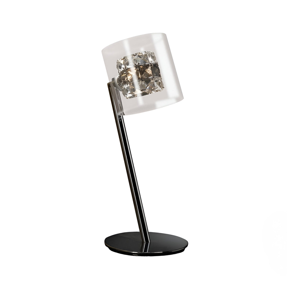 Flash Crystal Table Lamp - Black