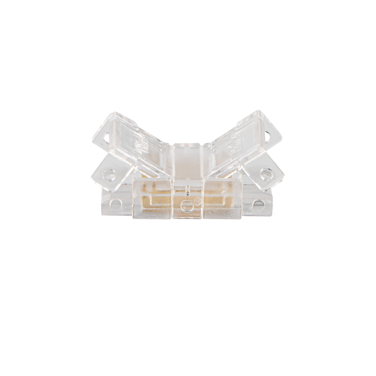 Solderless LED Strip Connector 12V DC 17mm IP20 - 10 Pack