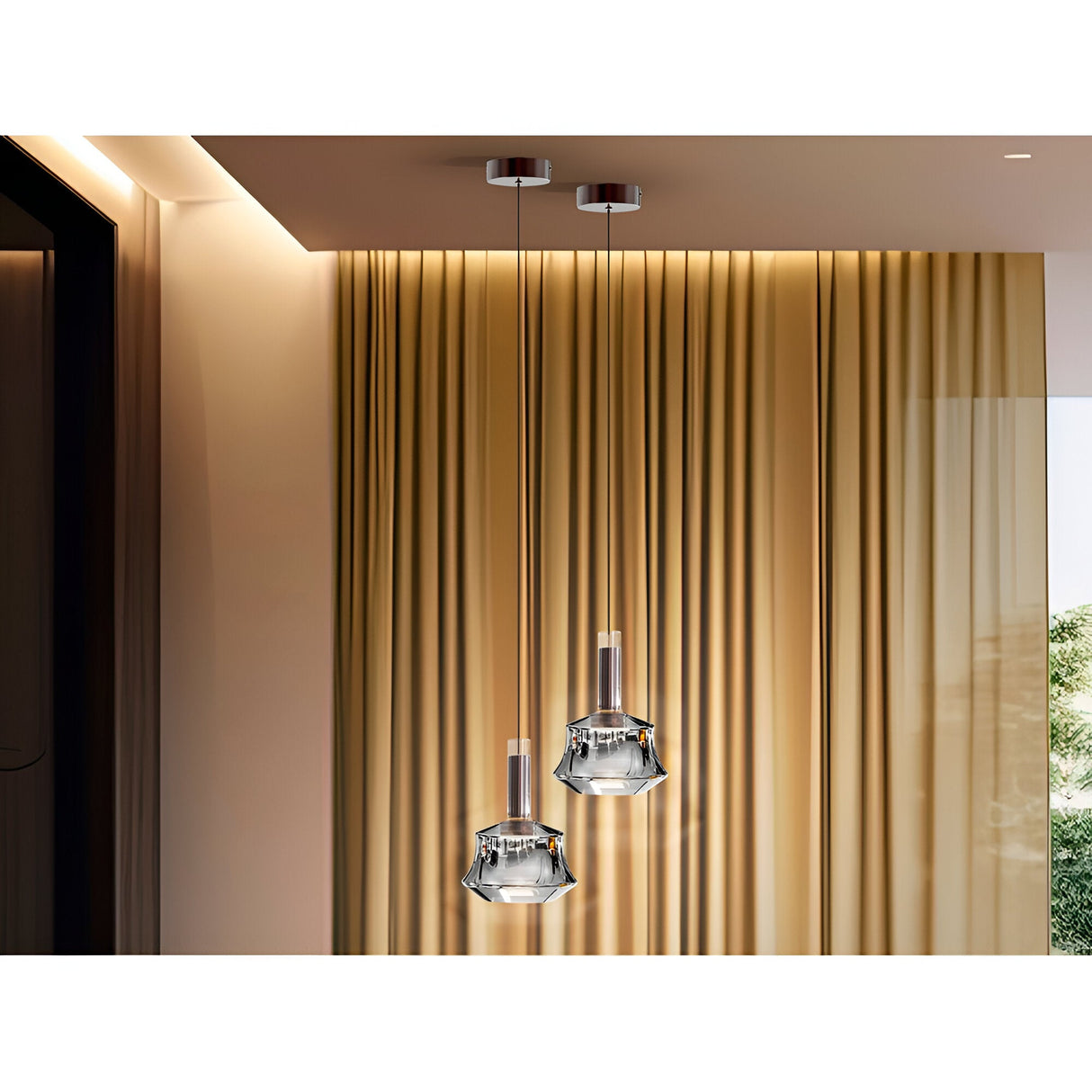 Micron LED Pendant Light 6W 3000K - Silver