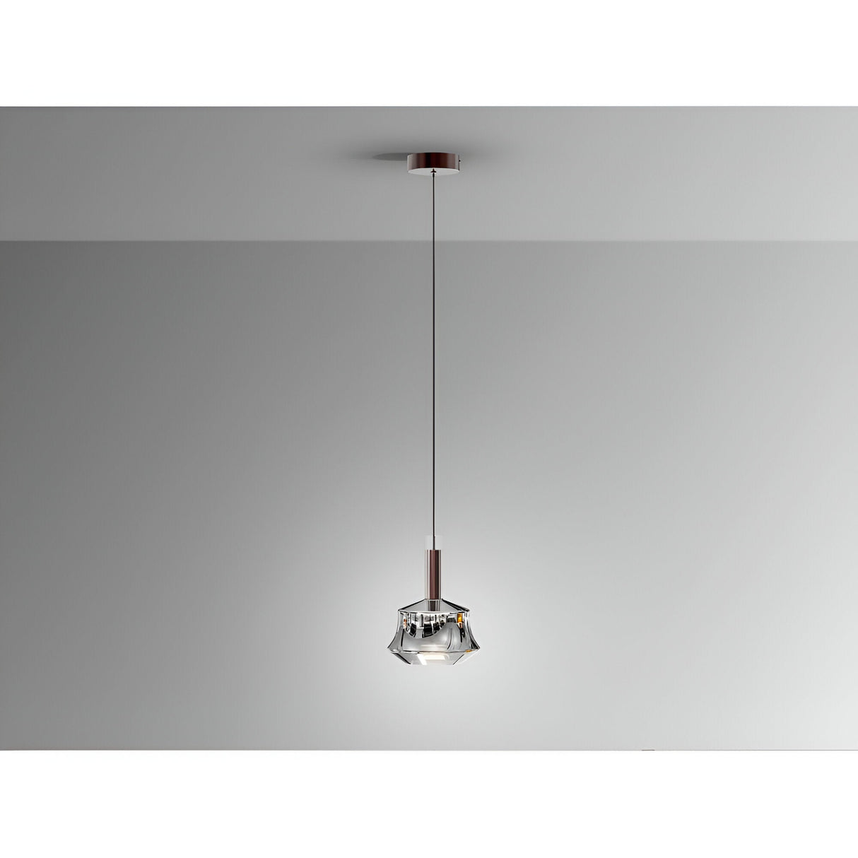 Micron LED Pendant Light 6W 3000K - Silver