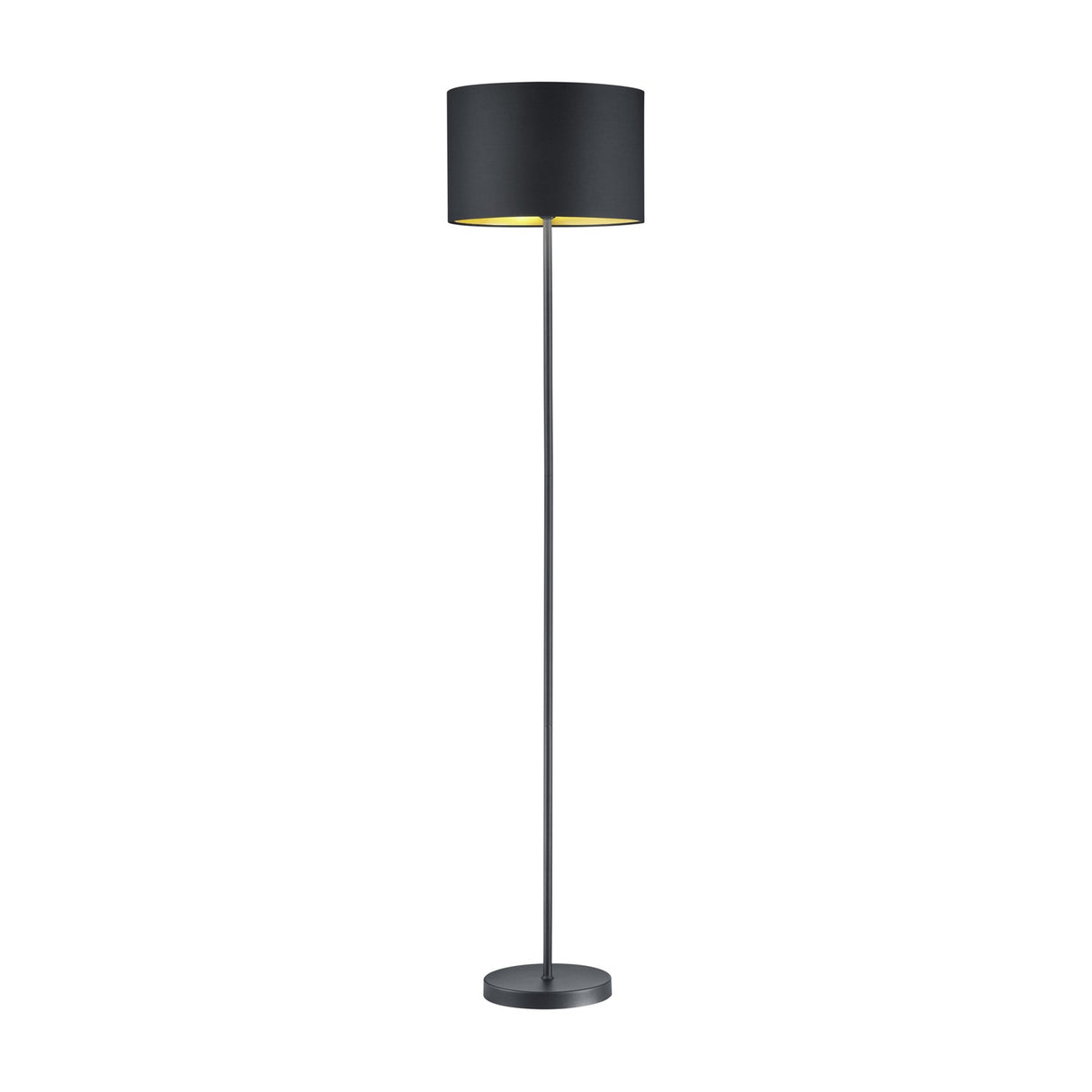 Hostel Tube Floor Lamp – Matt Black