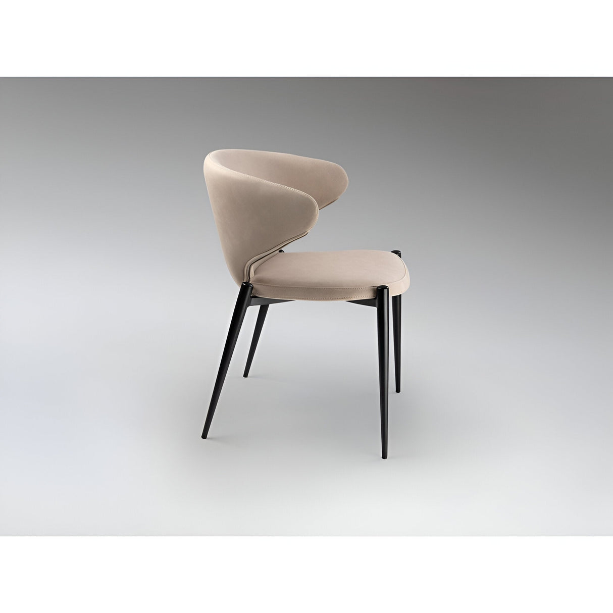 Alize Fabric Dining Chair - Beige