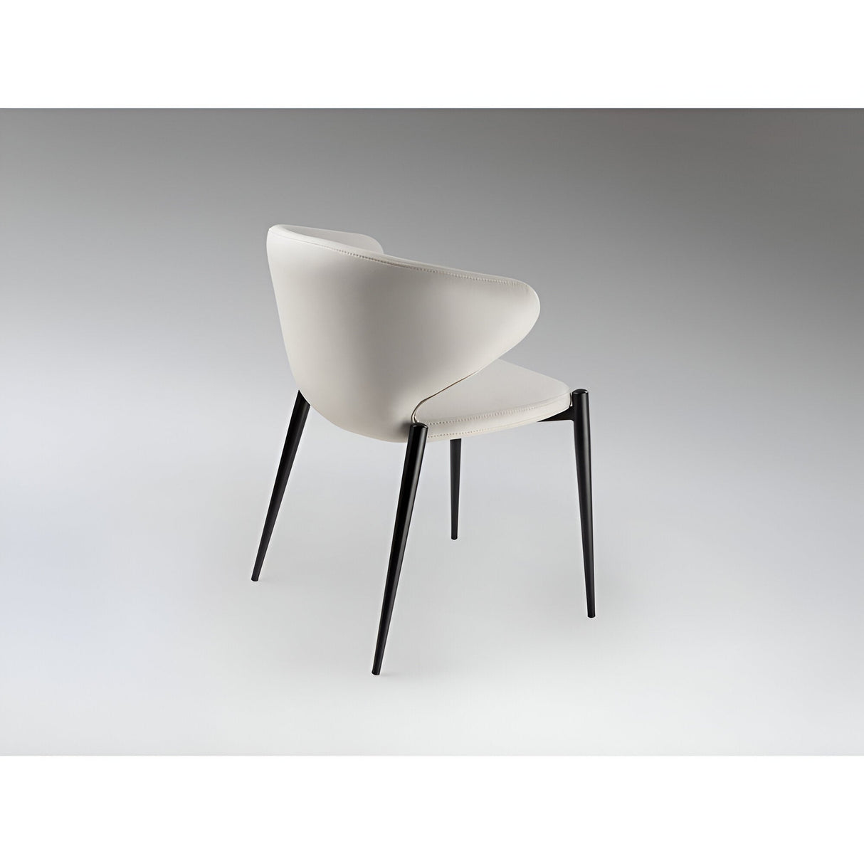 Alize Fabric Dining Chair - White