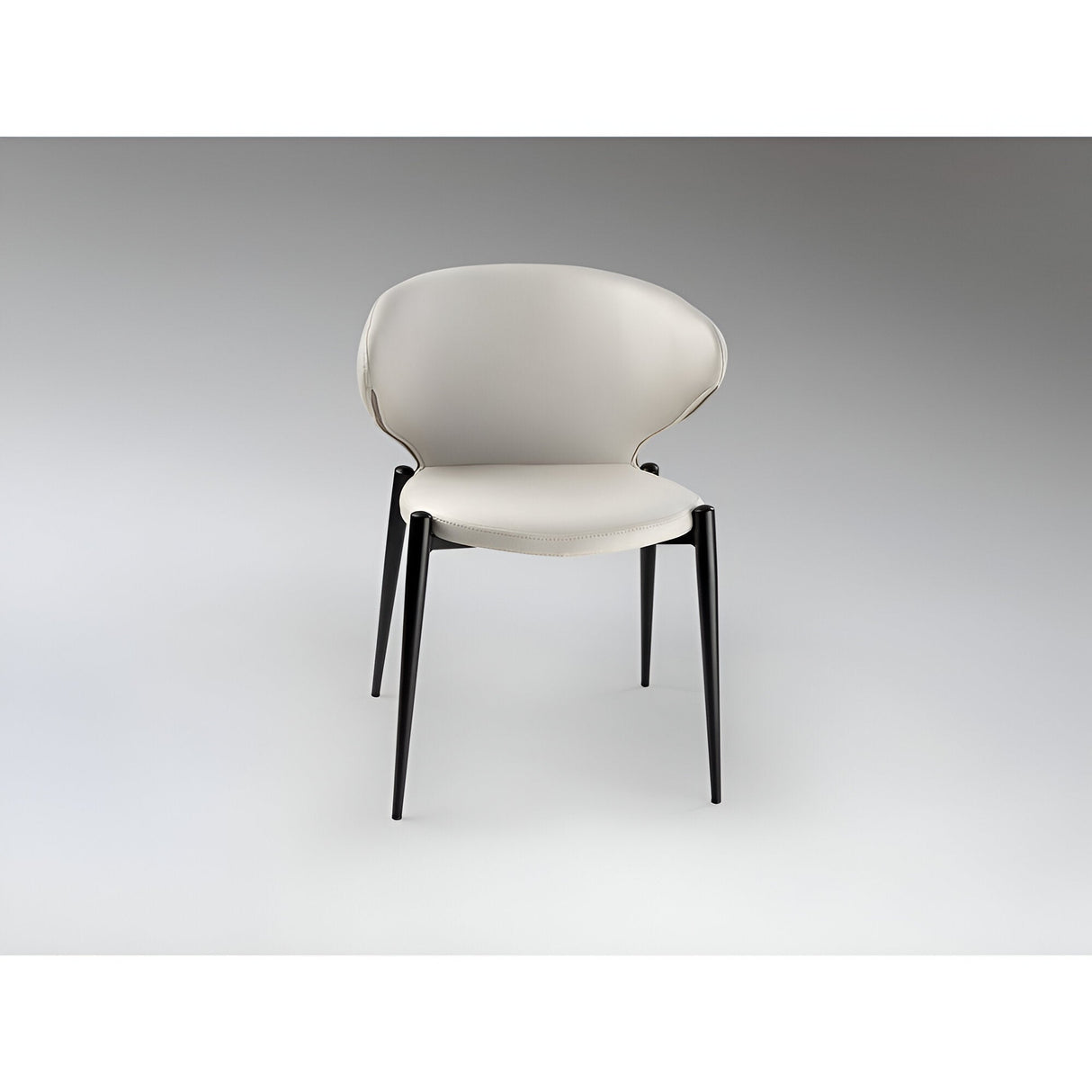 Alize Fabric Dining Chair - White