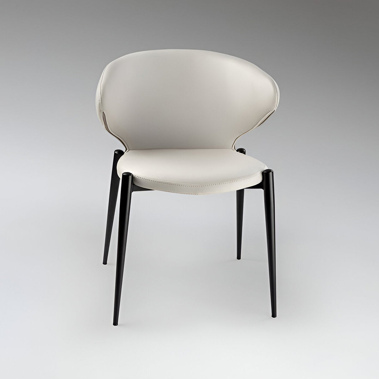 Alize Fabric Dining Chair - White