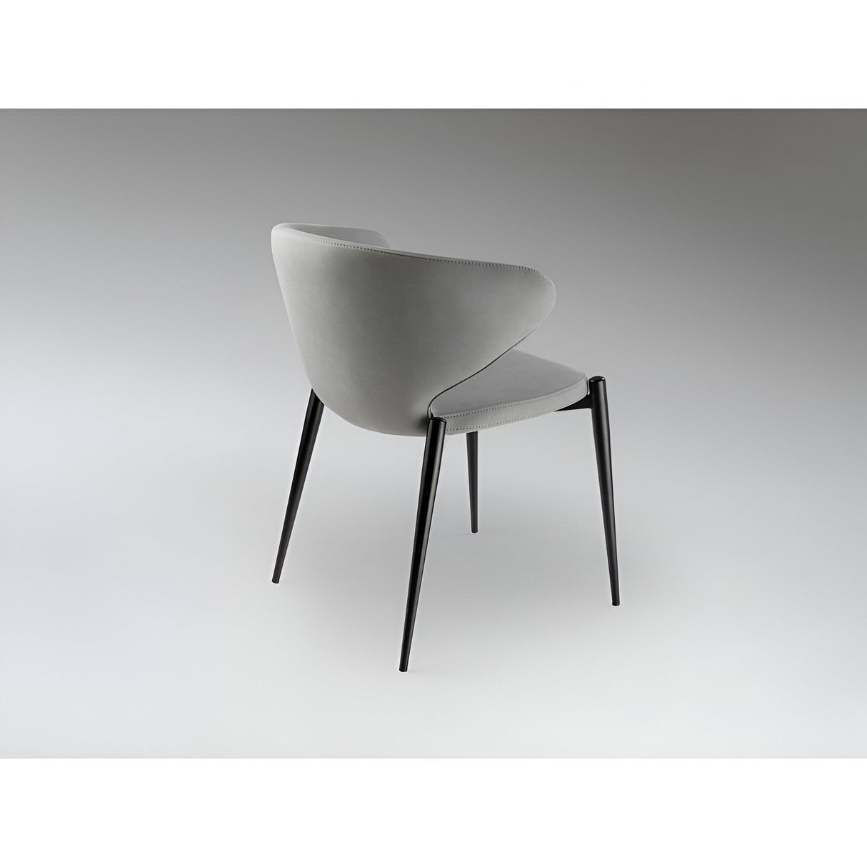 Alize Fabric Dining Chair - Grey