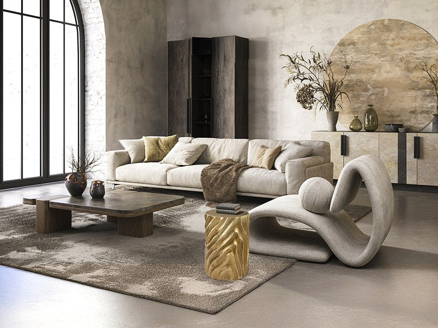 Torsa Side Table - Gold