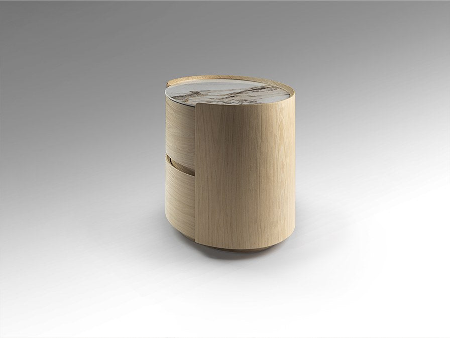 Enoc Bedside Table - Light Oak
