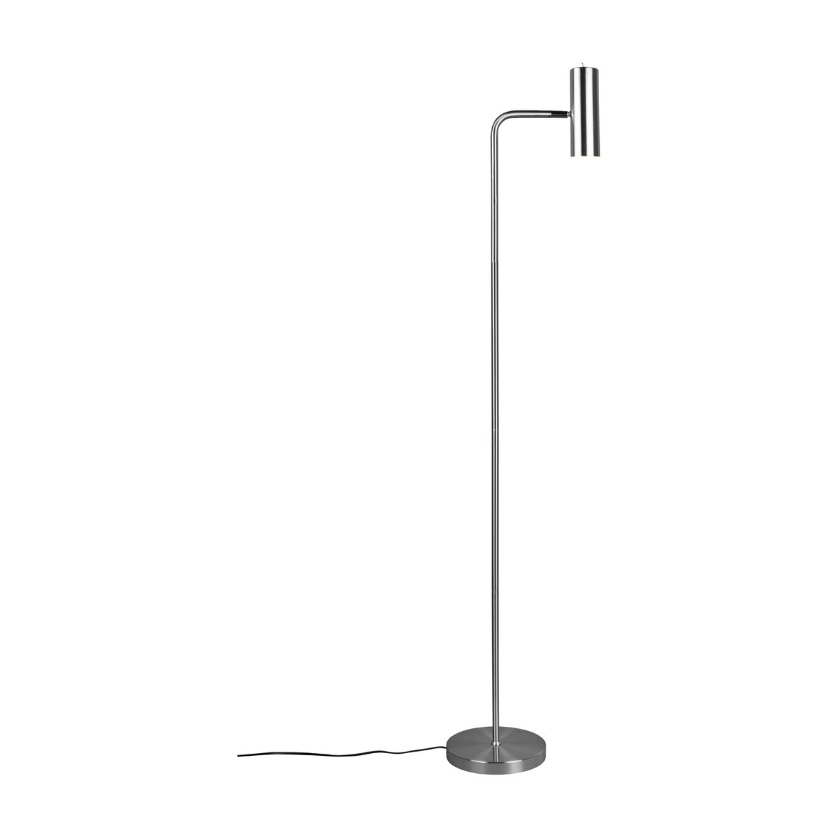 Marley Tube Floor Lamp – Satin Nickel