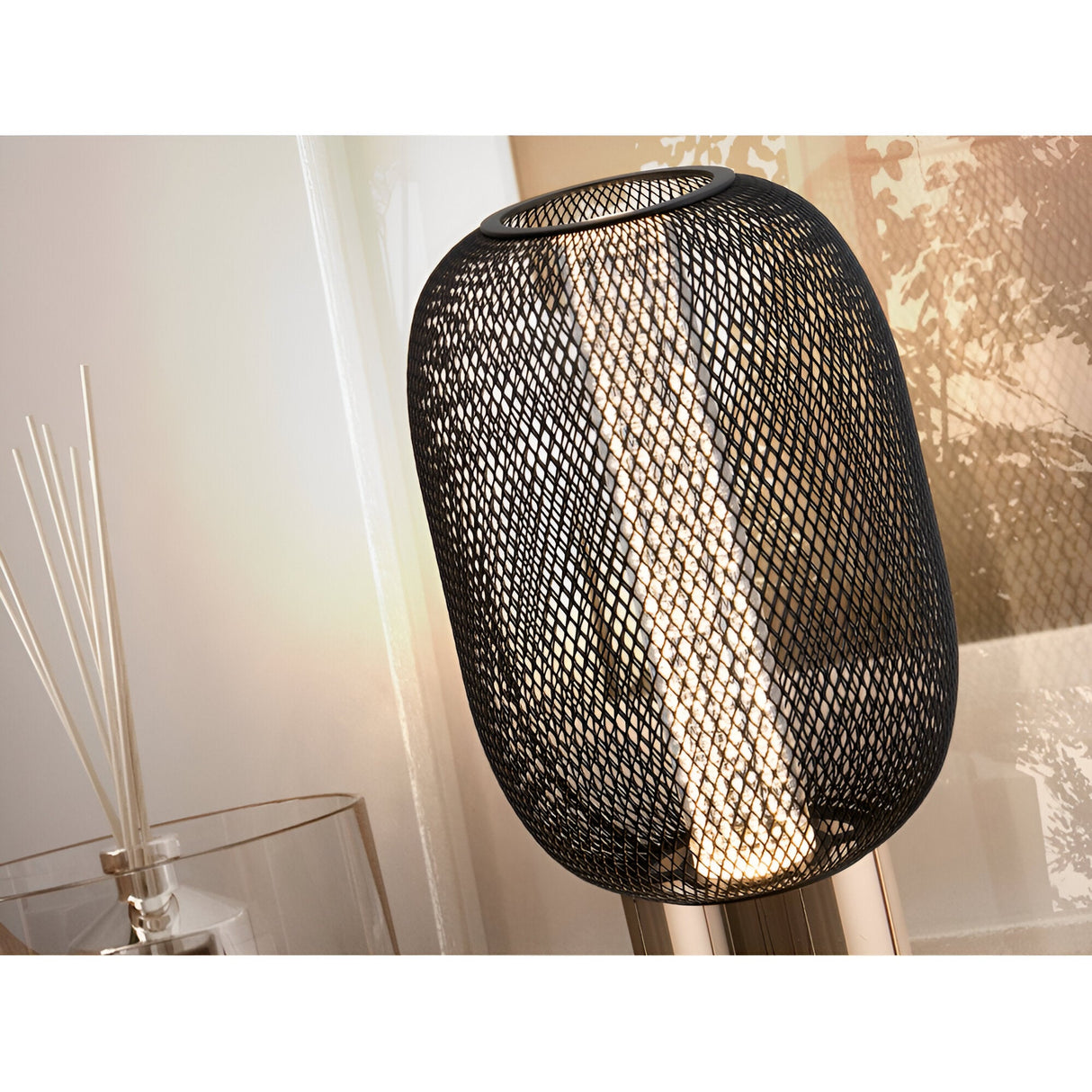 Micron LED Table Lamp 5W 3000K - Black/Gold