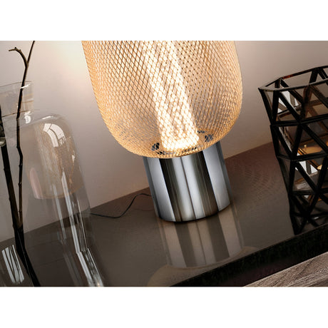 Micron LED Table Lamp 5W 3000K - Chrome/Gold