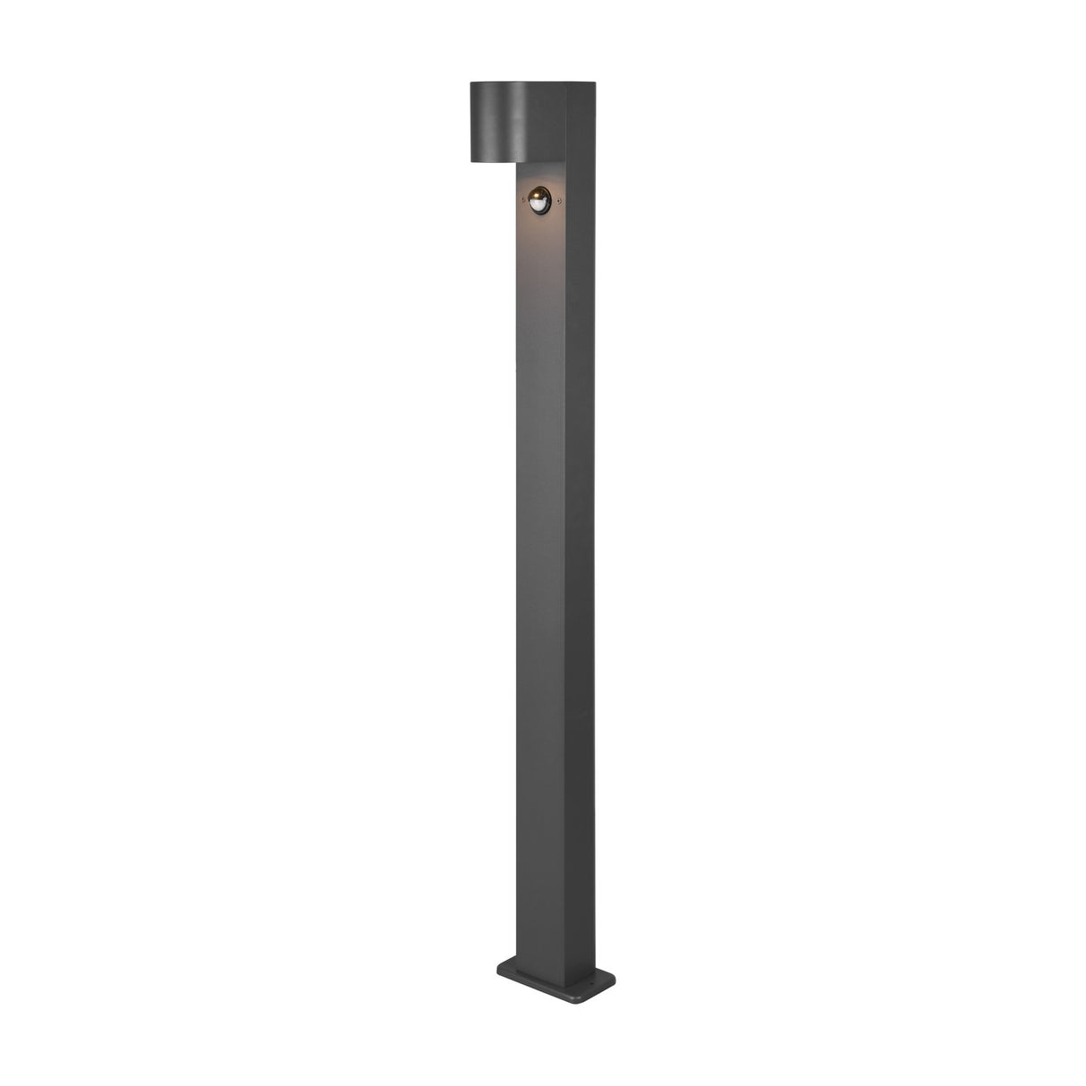 Roya 100cm PIR Outdoor Lamp Post – Anthracite