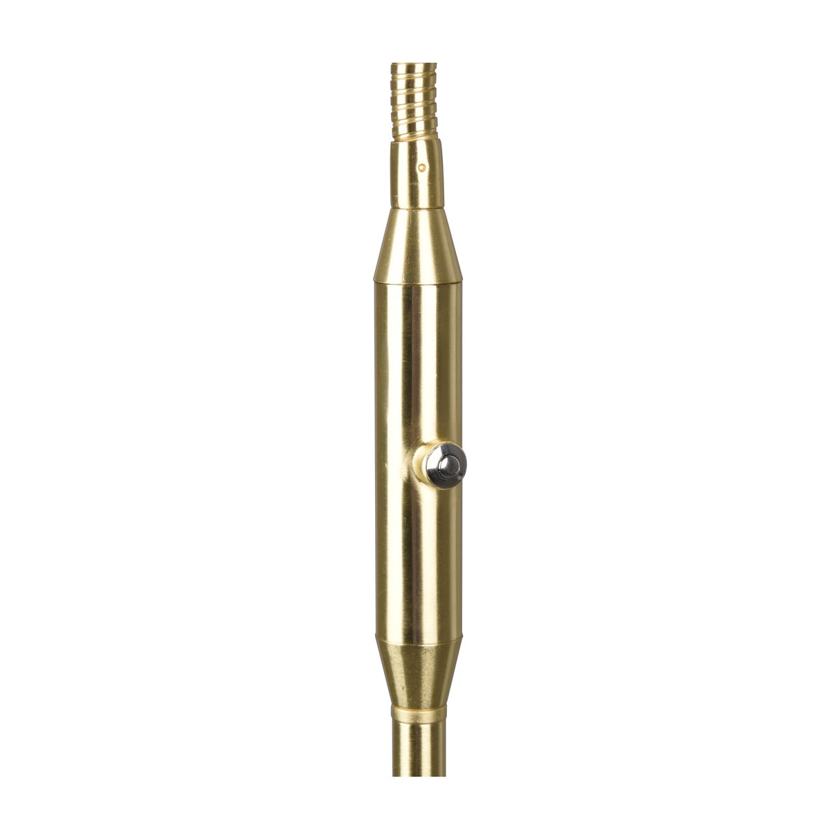 Monza LED Floor Lamp – Satin Brass
