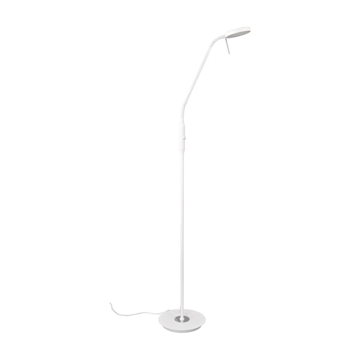 Monza LED Floor Lamp – Matt White