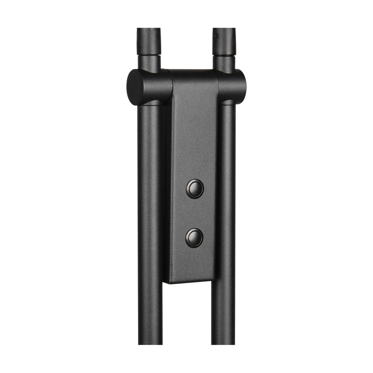 Monza 2 Light LED Floor Lamp – Matt Black