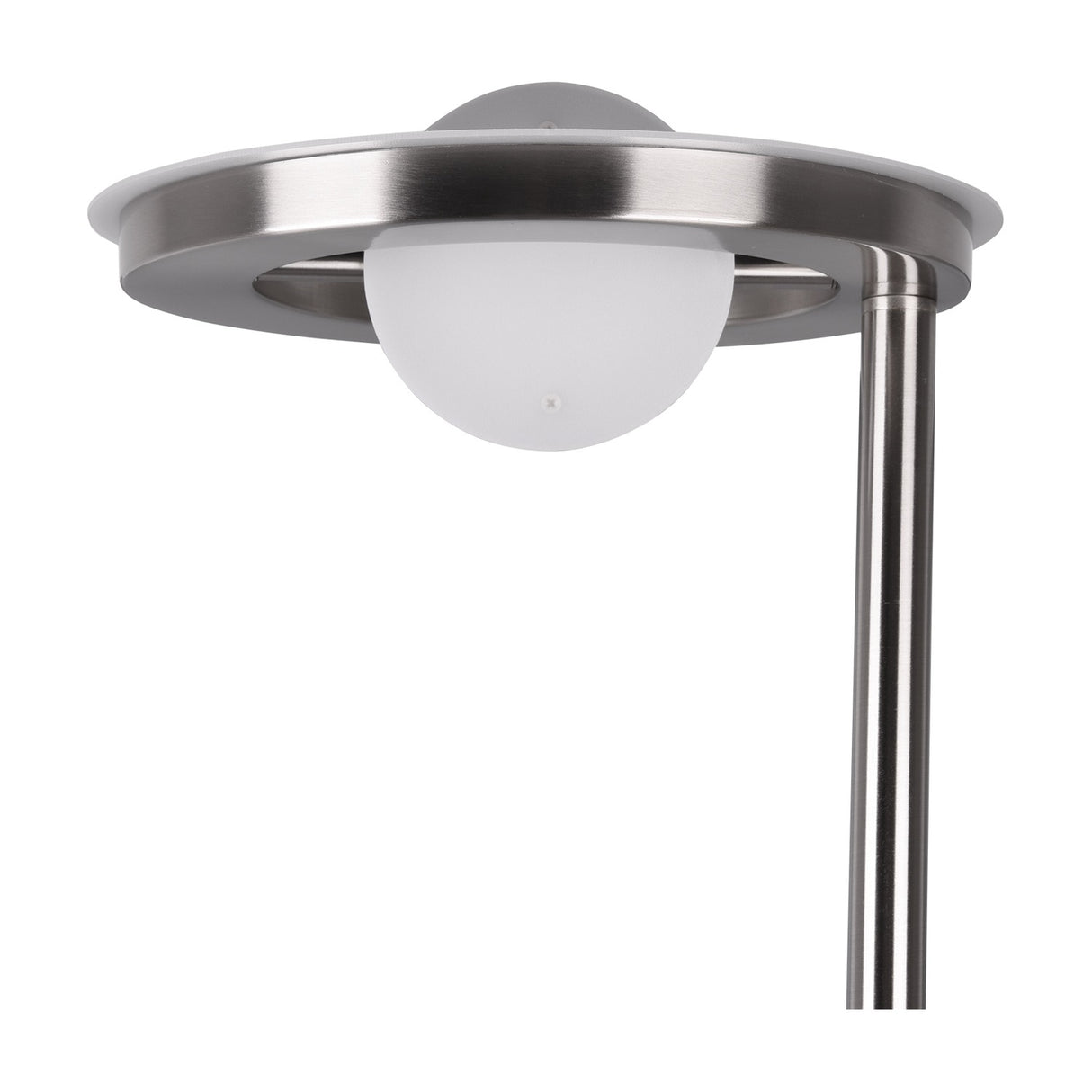 Barrie 2 Light LED Floor Lamp – Satin Nickel