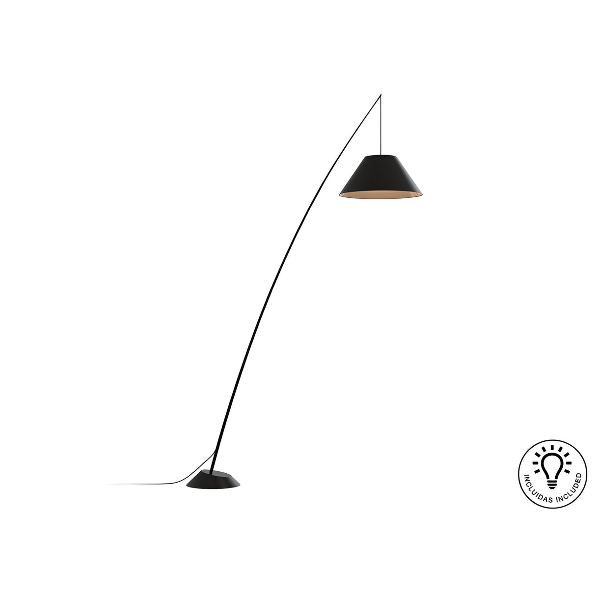 Junco Floor Lamp - Black