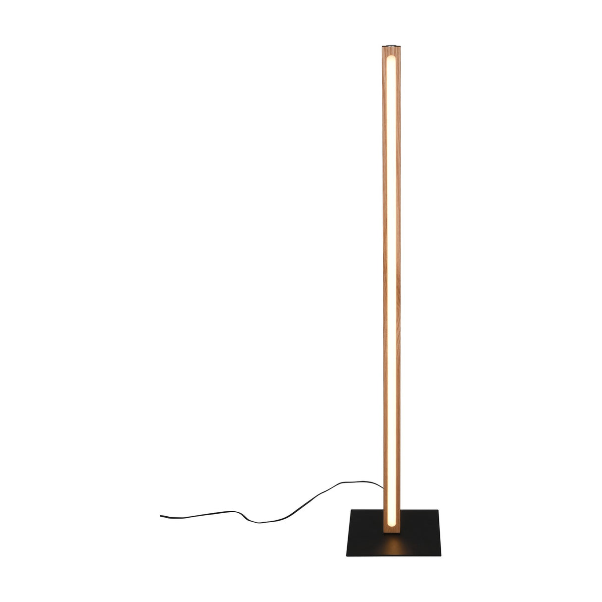 Bellari LED Wooden Floor Lamp – Natural