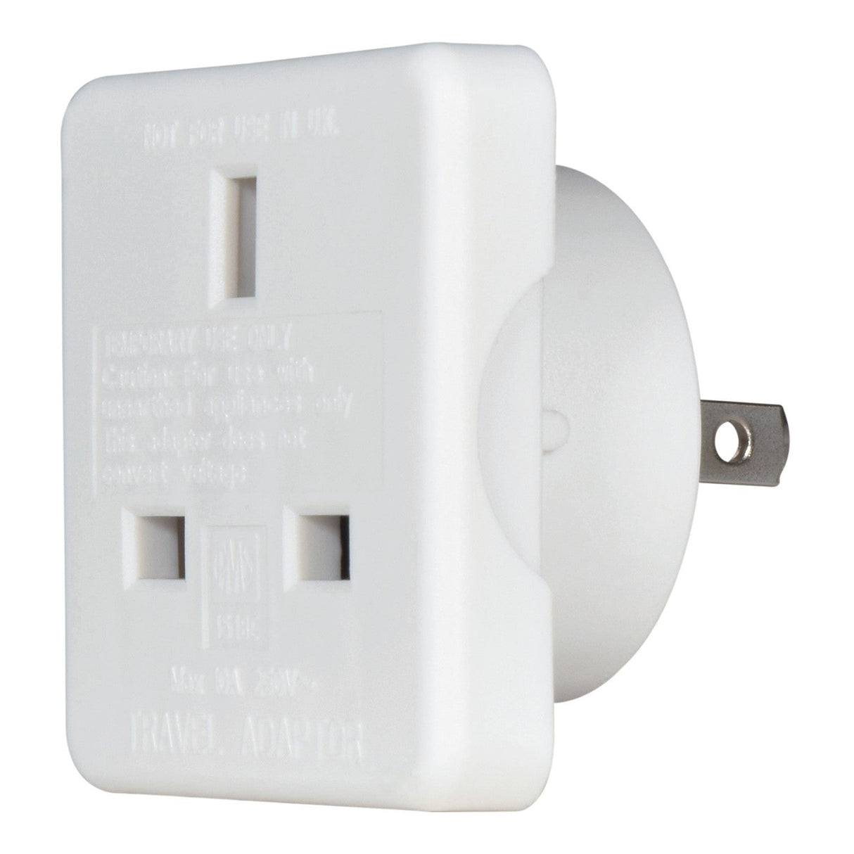 Mercury UK To USA/Australia Travel Adaptor - White
