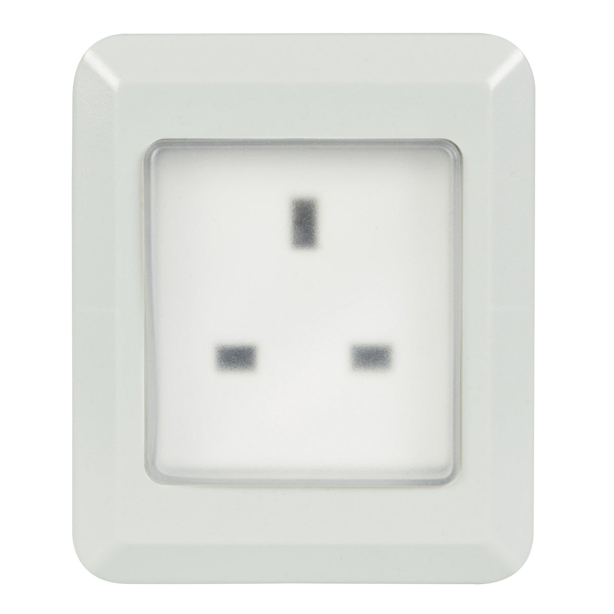 Mercury IP55 1 Gang Socket - White
