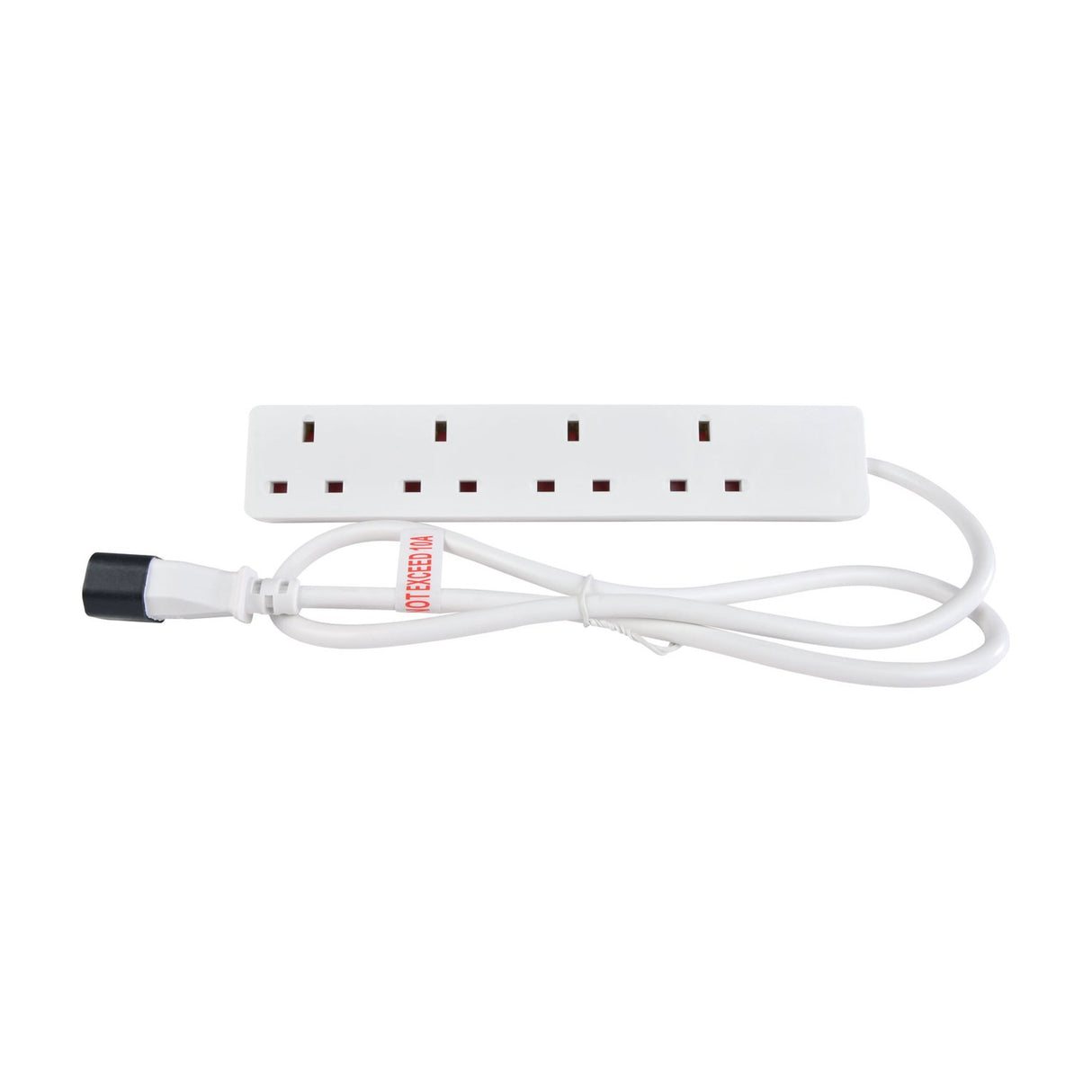 Mercury 4 Gang to IEC C14 1m Extension Lead