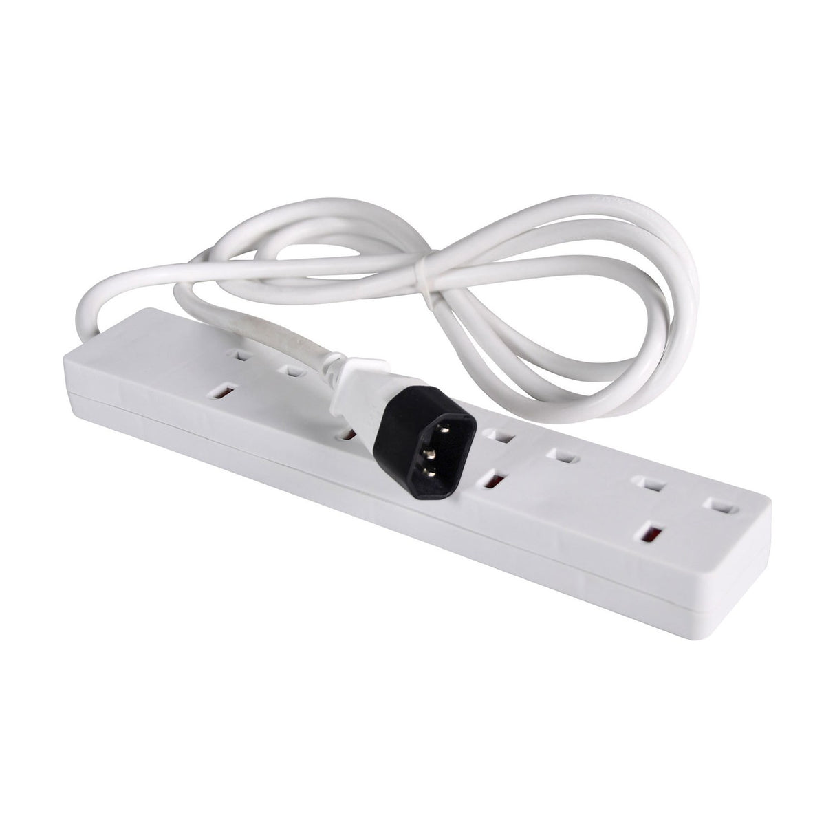 Mercury 4 Gang to IEC C14 Extension Lead 2m