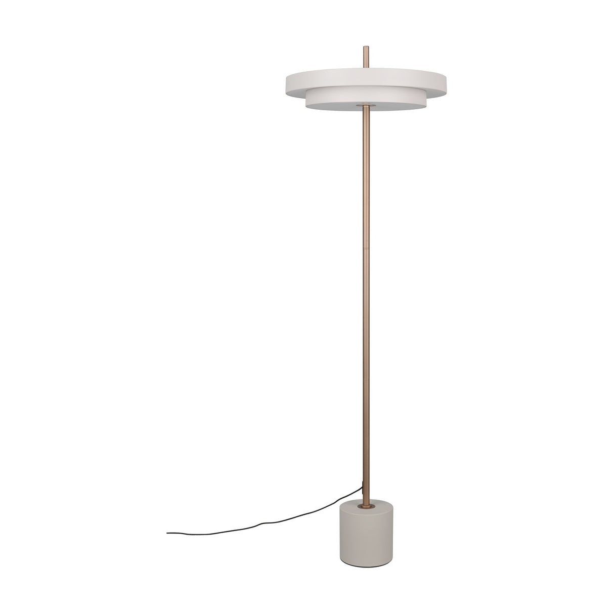 Keaton LED Floor Lamp – Warm Grey