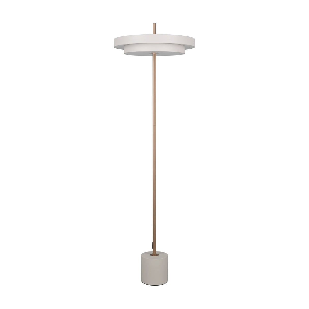 Keaton LED Floor Lamp – Warm Grey
