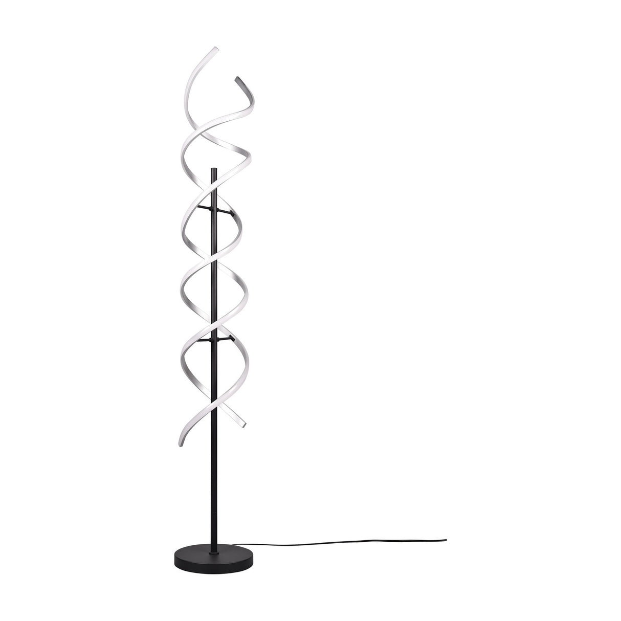 Sequence LED Floor Lamp – Brushed Aluminium