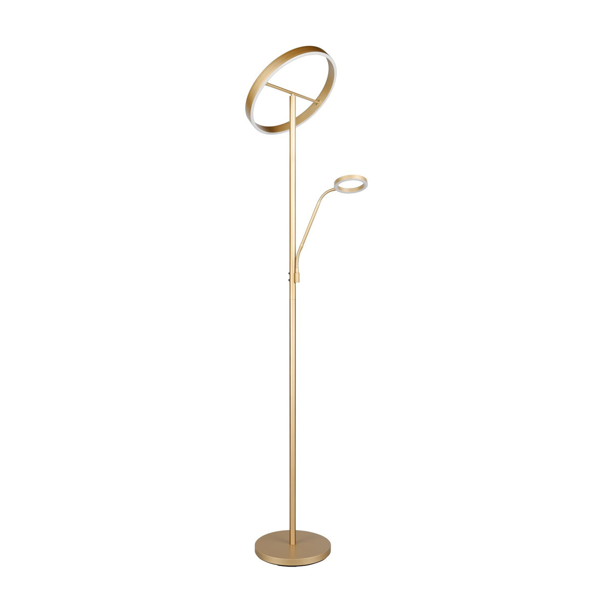 Willis 2 Light LED Floor Lamp – Gold