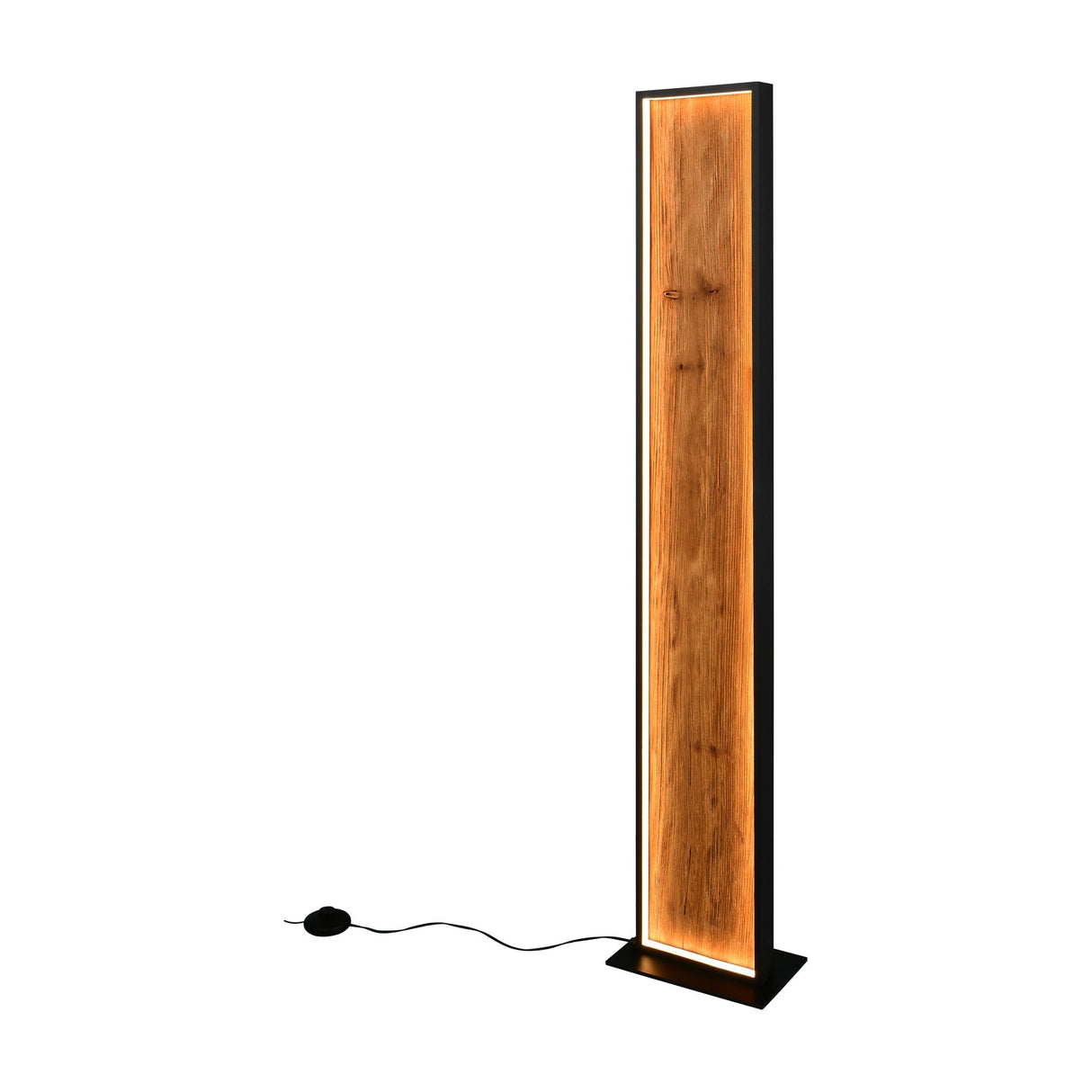 Kalea LED Wooden Floor Lamp – Wood