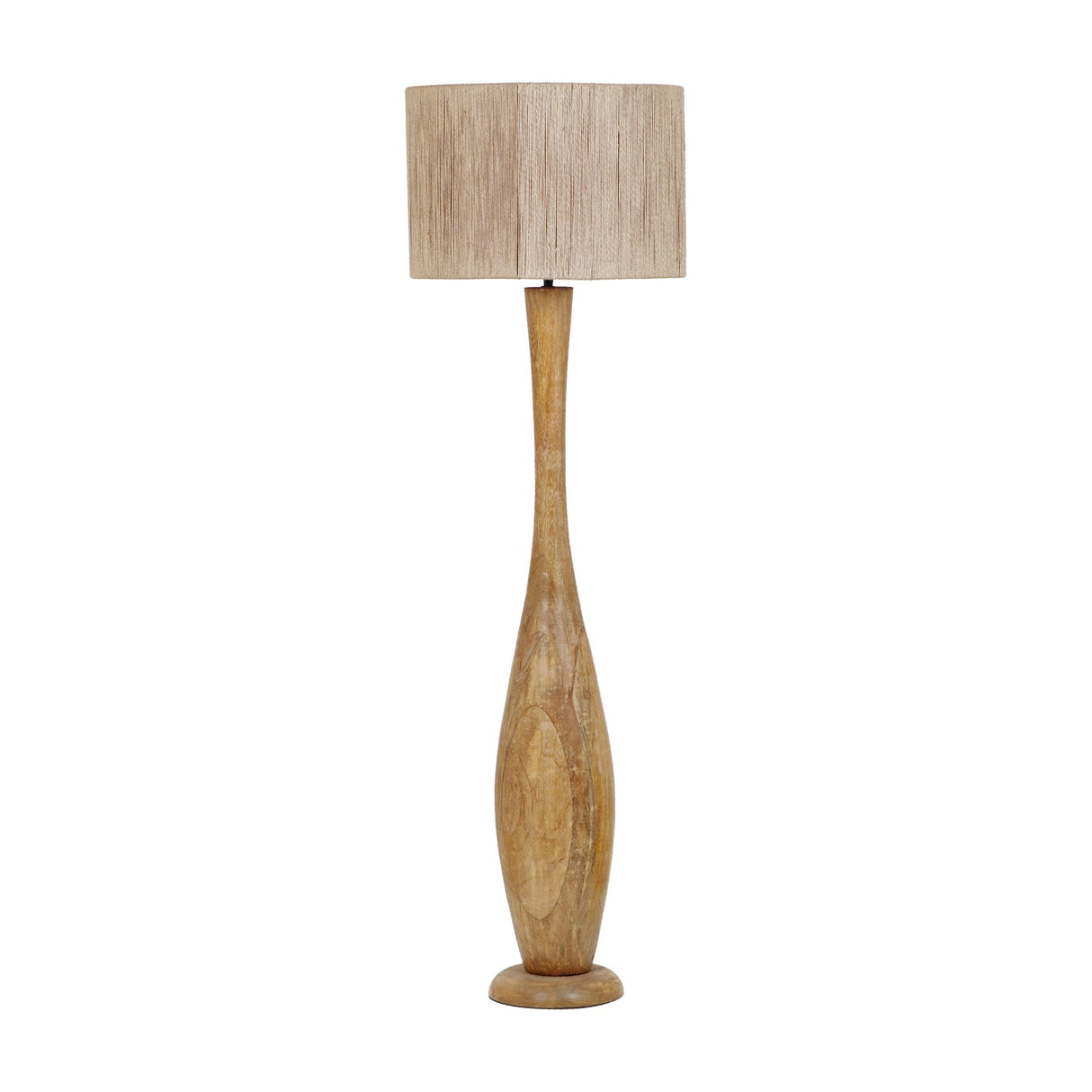 Toba Wooden Floor Lamp – Natural
