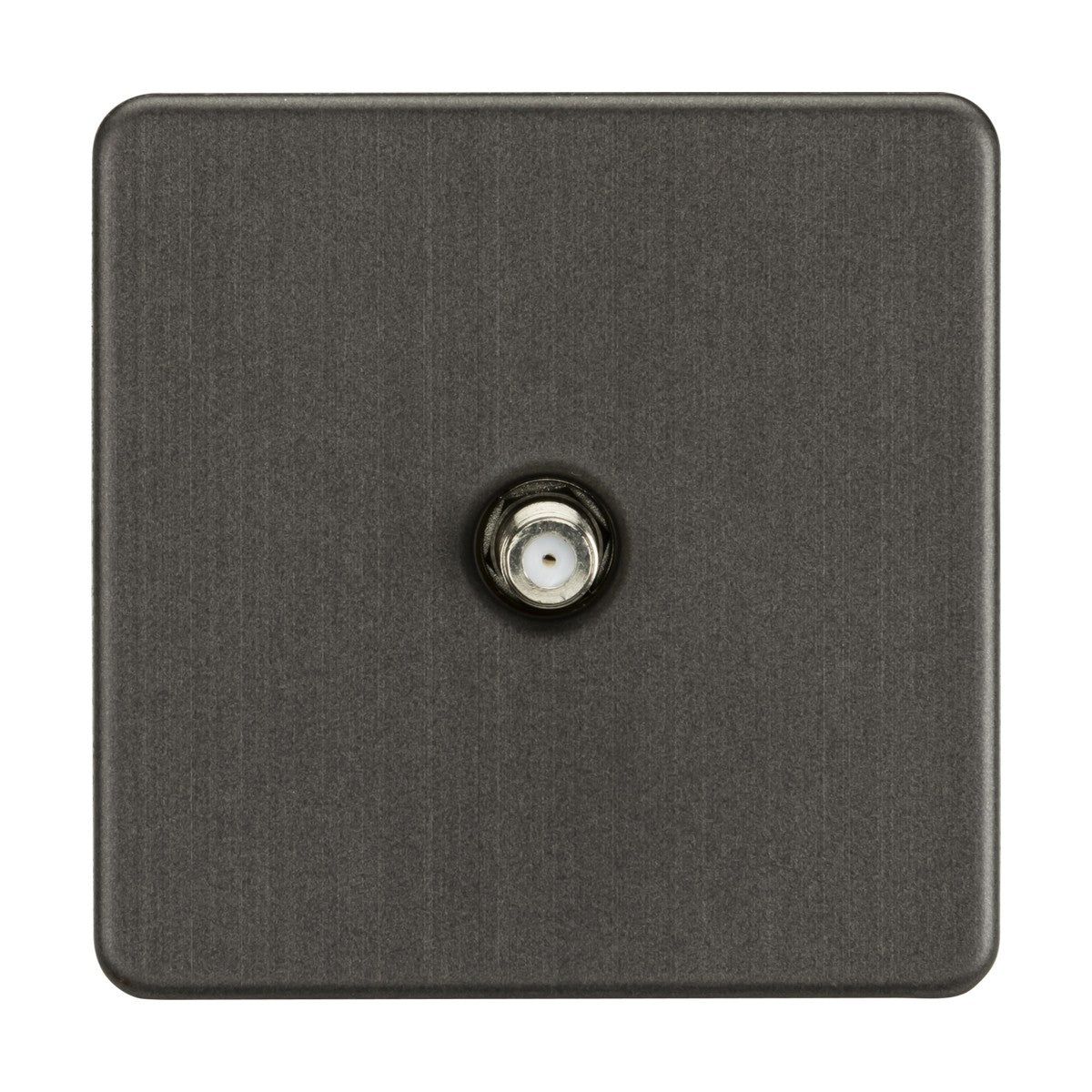 SAT TV Outlet (Non-Isolated) - Smoked Bronze