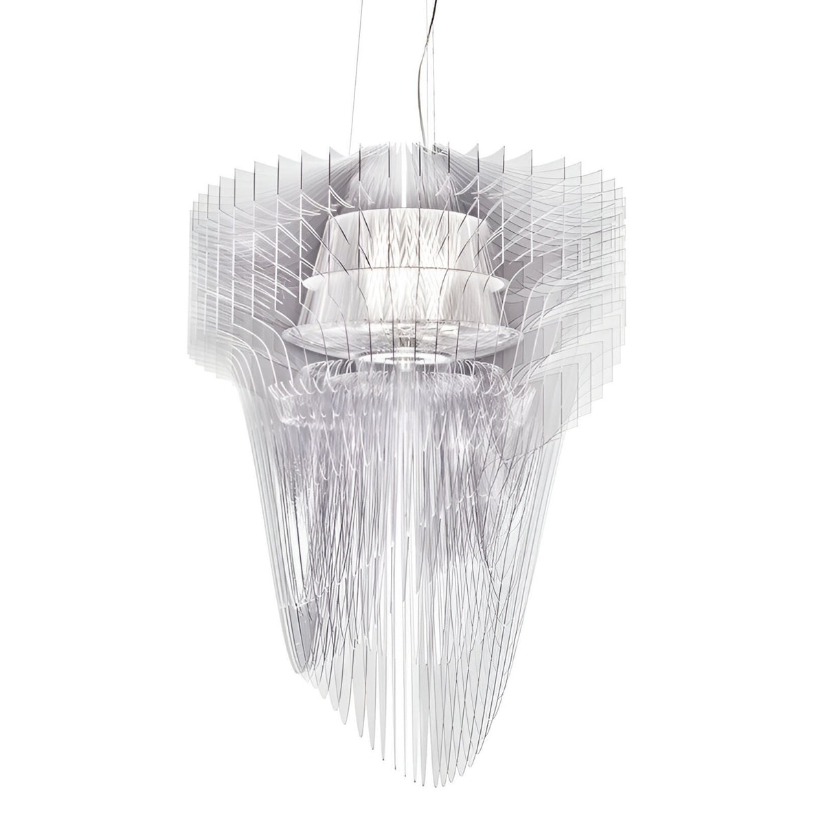 Aeris 7 Light Extra Large Chandelier - White
