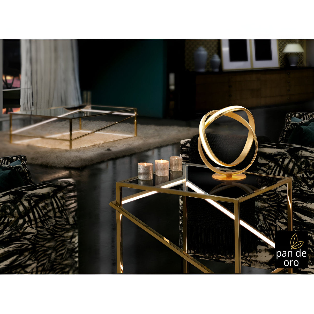 Lazas LED Table Lamp 17W 3000K - Gold