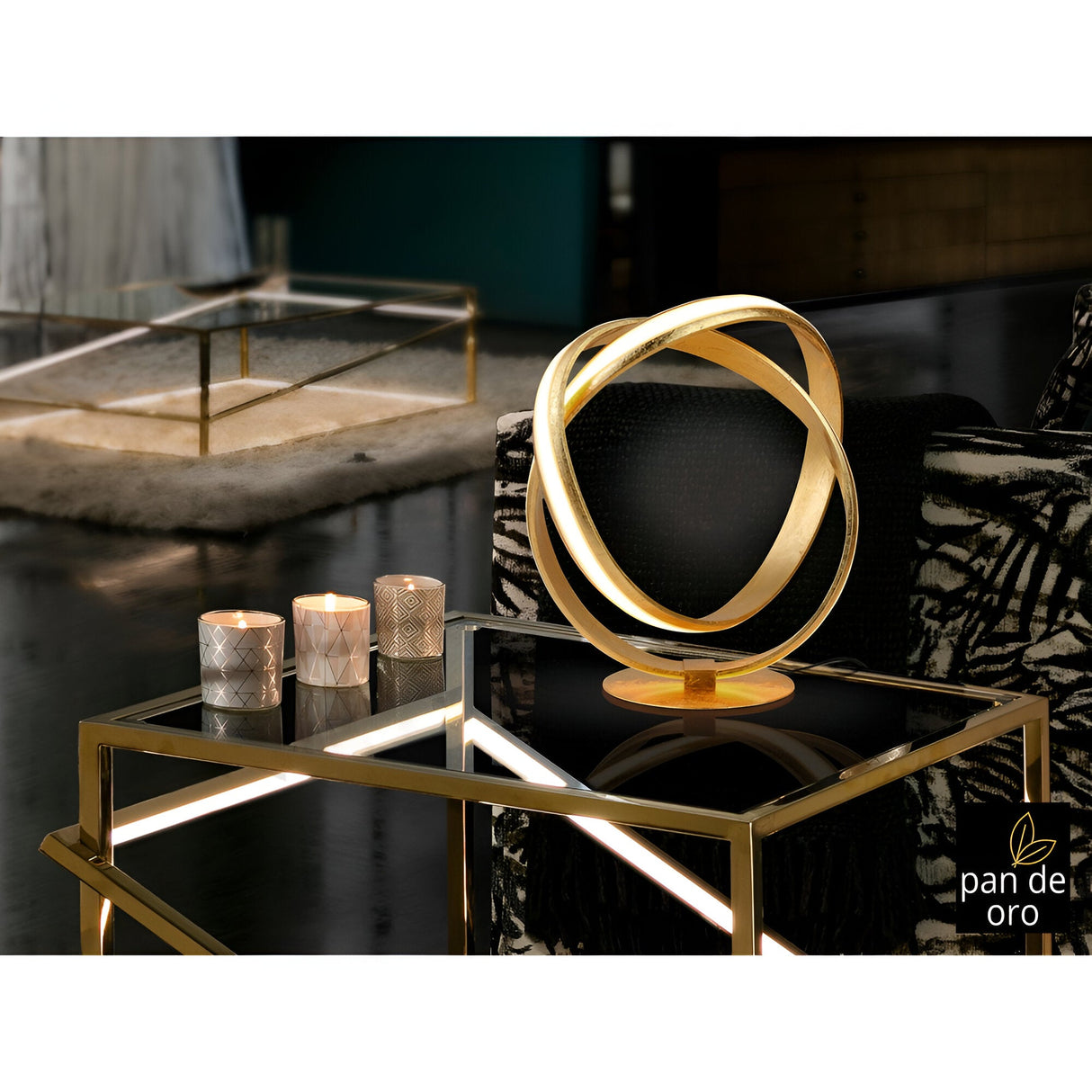 Lazas LED Table Lamp 17W 3000K - Gold