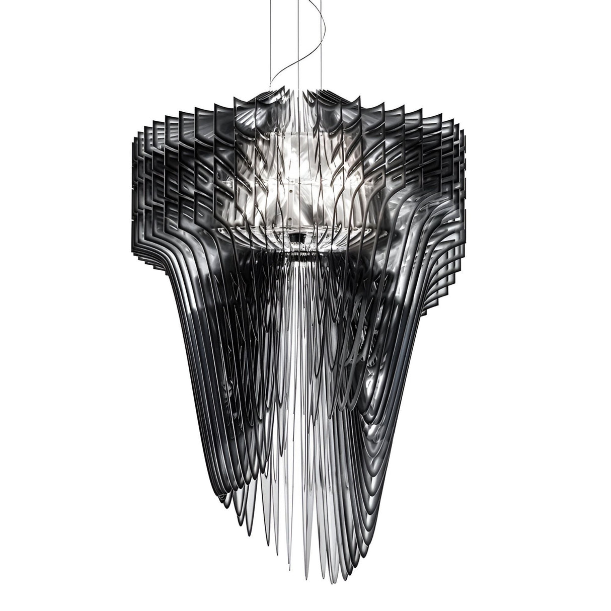 Aeris 7 Light Extra Large Chandelier - Black