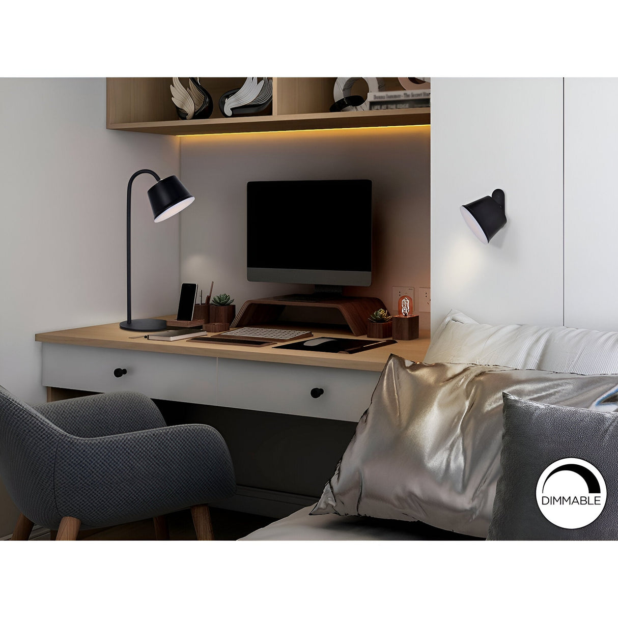 Cuco Outdoor LED Table Lamp 3W 3000W - Black