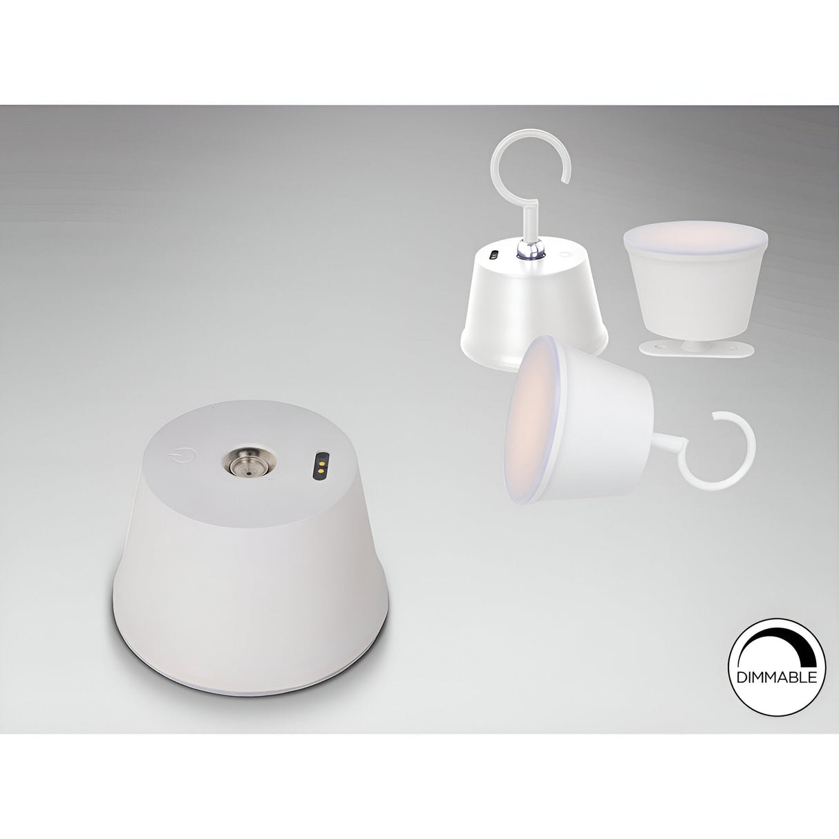 Cuco Outdoor LED Table Lamp 3W 3000W - White