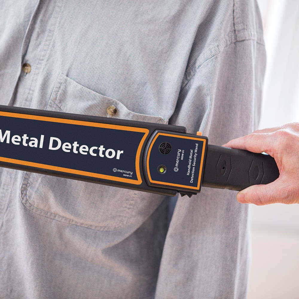 Mercury MDW-01 Handheld Metal Detection Security Wand