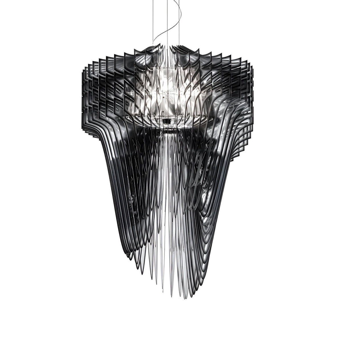 Aeris 5 Light Large Chandelier - Black