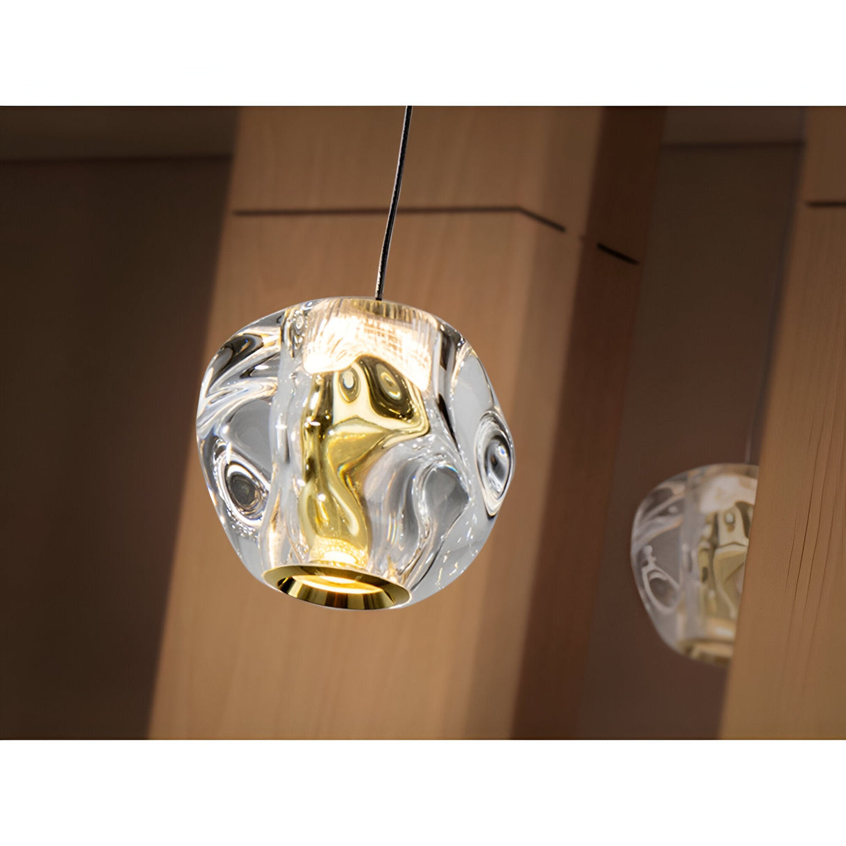 Zaria LED Pendant 4W 3000K - Gold/Clear