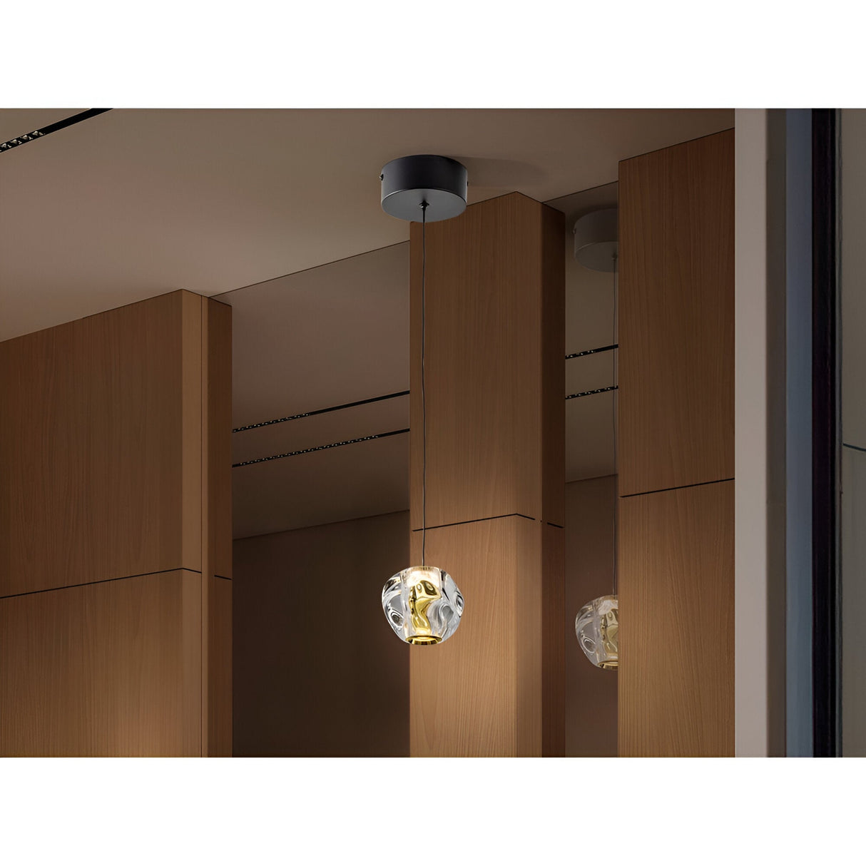 Zaria LED Pendant 4W 3000K - Gold/Clear