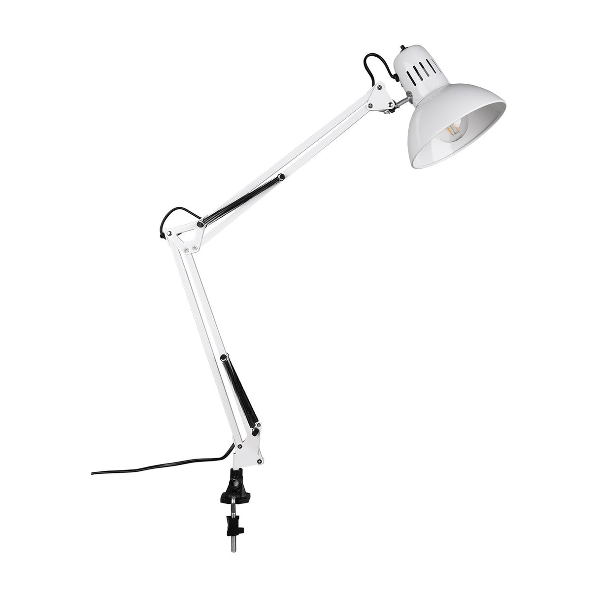 Tajo Dome Table Lamp – White