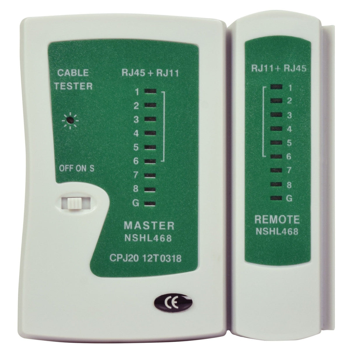 Mercury RJ45/RJ11 Ethernet Network Cable Tester