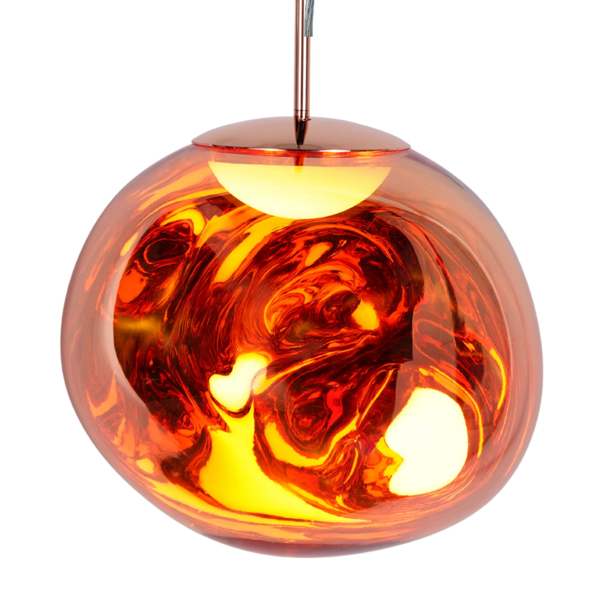Lava Large LED Pendant Light - Copper