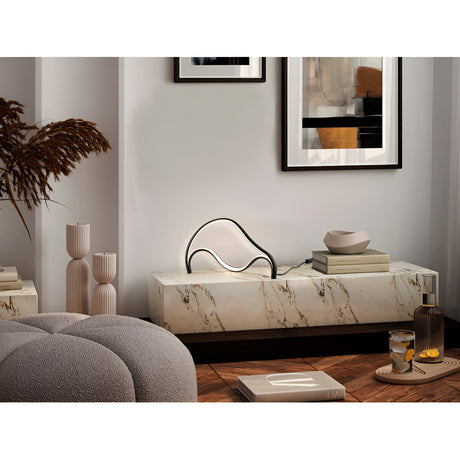 Danza LED Small Table Lamp 21W 3000W - Black