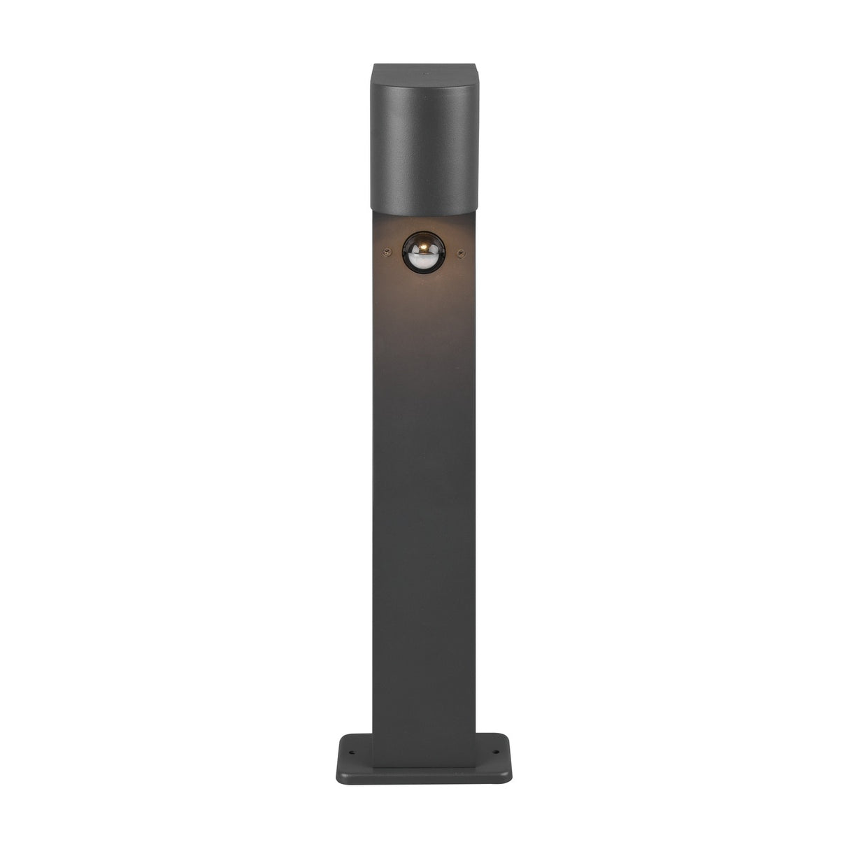 Roya 50cm PIR Outdoor Lamp Post – Anthracite