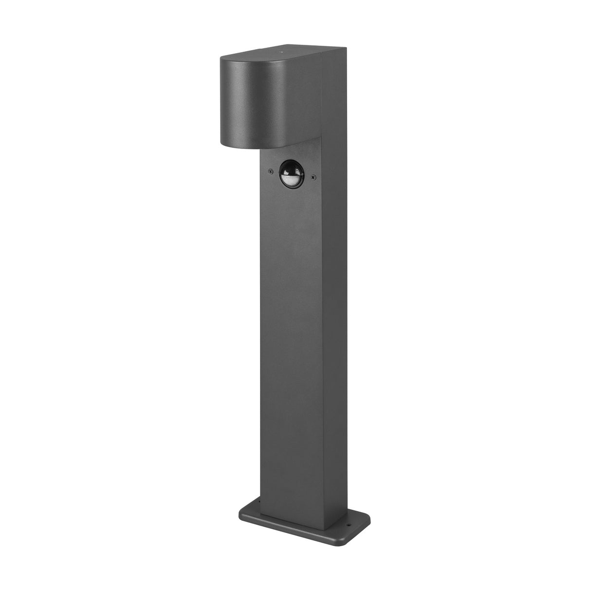 Roya 50cm PIR Outdoor Lamp Post – Anthracite